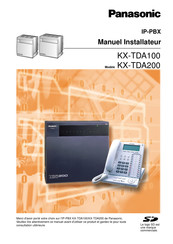 Panasonic KX-TDA200 Manuel Installateur
