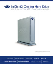 LaCie d2 Quadra Hard Drive Manuel Utilisateur