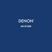 Denon AH-D7200 Mode D'emploi