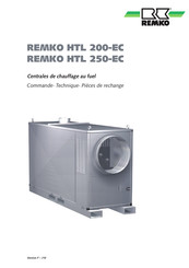 REMKO HTL 200-EC Mode D'emploi