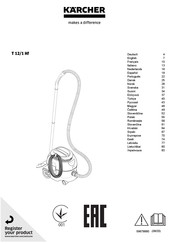 Kärcher T 12/1 Hf Mode D'emploi