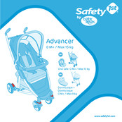 Safety 1st Advancer Mode D'emploi & Garantie