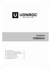 VONROC CD802AA Traduction De La Notice Originale