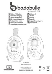 Badabulle B014010 Notice D'utilisation