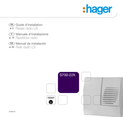 hager S700-22X Guide D'installation