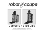 Robot Coupe J80 Ultra Notice D'instruction