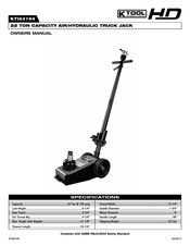 K Tool International HD KTI63194 Guide Du Propriétaire