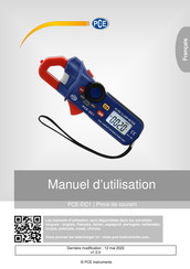 PCE Instruments PCE-DC1 Manuel D'utilisation