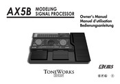 Korg ToneWorks AX5B Manuel D'utilisation