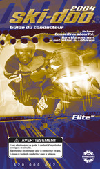 BOMBARDIER ski-doo Elite 2004 Guide Du Conducteur