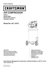 Craftsman WLB1683321 Mode D'emploi