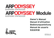 ARP ODYSSEY Module Manuel D'utilisation