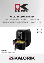 Kalorik XL DIGITAL SMART FRYER Mode D'emploi