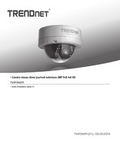 TRENDnet TV-IP342PI Guide D'installation Rapide