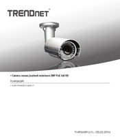 TRENDnet TV-IP343PI Guide D'installation Rapide