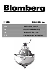 Blomberg FRM1970A++ Instructions D'utilisation