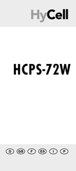 HyCell HCPS-72W Mode D'emploi