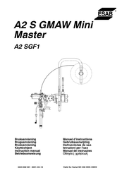 ESAB A2 S GMAW Mini Master Manuel D'instructions