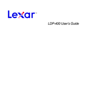 Lexar LDP-400 Guide De L'utilisateur