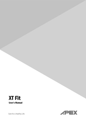 Apex XT Fit Instructions D'utilisation