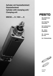 Festo KEC S Série Notice D'utilisation