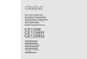 Clarion CZ102ER Mode D'emploi Et Manuel D'installation