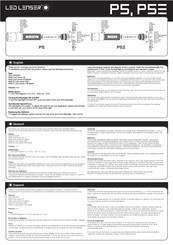 Led Lenser P5 Mode D'emploi
