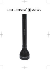 Led Lenser X21R.2 Mode D'emploi
