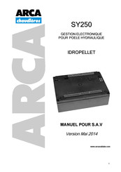 ARCA IDROPELLET SY250 Mode D'emploi