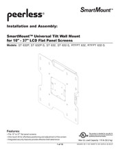 PEERLESS SmartMount RTFPT 632 Mode D'emploi