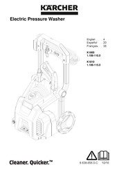 Kärcher K1800 1.106-110.0 Mode D'emploi