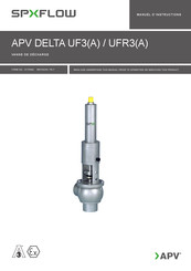 SPXFLOW APV DELTA UFR3 A Manuel D'instructions