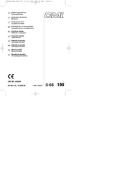 CMi 44.608.06 Instructions De Service