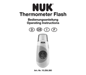 NUK Thermometer Flash Mode D'emploi