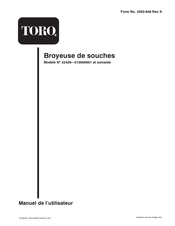 Toro 22429 Manuel De L'utilisateur