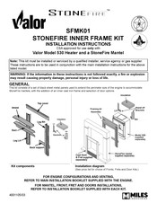 Miles Industries STONEFIRE Valor SFMK01 Manuel D'installation