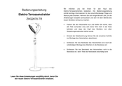 Veltron ZHQ2070-TR Manuel D'instructions