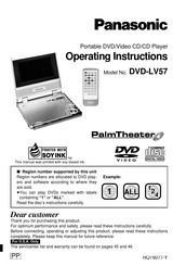 Panasonic DVD-LV57 Manuel D'utilisation