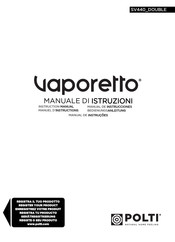 Polti Vaporetto SV440 Double Manuel D'instructions