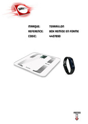 Terraillon BOX REMISE EN FORME Notice D'utilisation