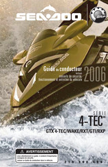BRP SeaDoo GTX 4-TEC 2006 Guide Du Conducteur