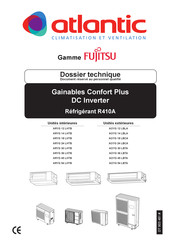 Atlantic Fujitsu Confort Plus DC Inverter ARYG 18 LHTB Série Dossier Technique