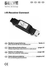 Selve i-R Receive Connect Notice D'utilisation