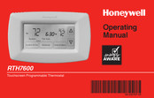 Honeywell RTH7600 Mode D'emploi