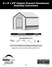 ShelterLogic 70615 Instructions D'assemblage