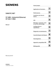 Siemens SIMATIC NET S7-400 Manuel