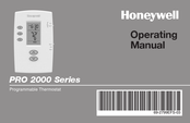 Honeywell PRO TH2110DV Manuel D'utilisation