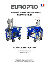 EUROPRO 30852 Manuel D'instruction