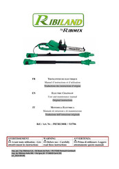 Ribimex 515706 Manuel D'instructions Et D'utilisation