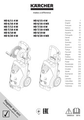 Kärcher HD 9/18-M Manuel D'utilisation